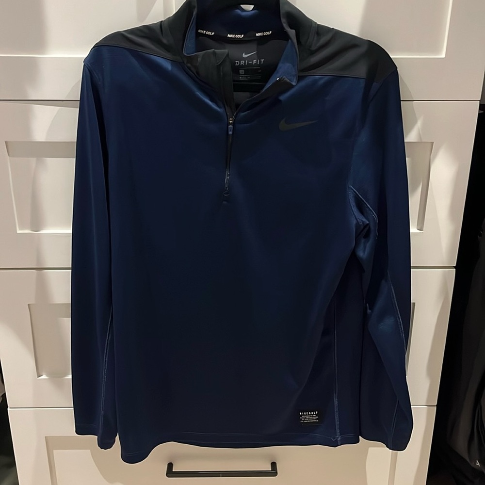 Nike gold pullover